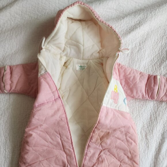 A Tiny Tots Babies Snuggly Winter  Suite Size 3/6 Months - Picture 5 of 8